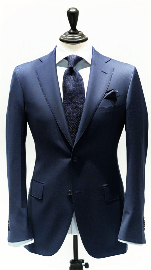 COSTUM DE AFACERI ALBASTRU MARIN